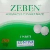 Zeben by 2 Tablets | Albendazole