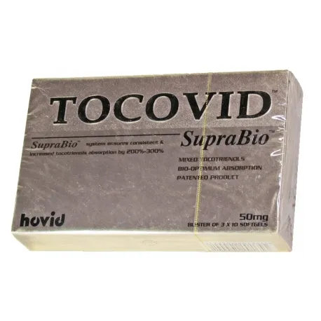 TOCOVID SupraBio 50mg by 60 softgels