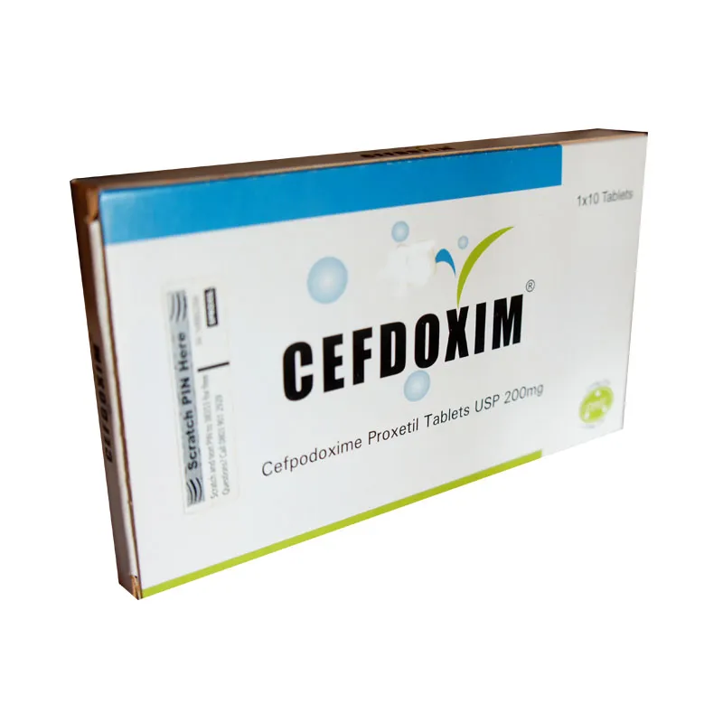 Cefdoxim 200 mg by 10 Tablets | Cefpodoxime Proxetil