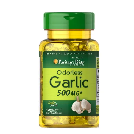 Odorless Garlic 500mg by 100 softgels