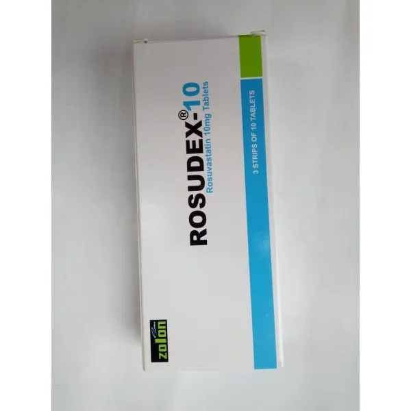 Rosudex-10 by 30 Tablets | Rosuvastatin