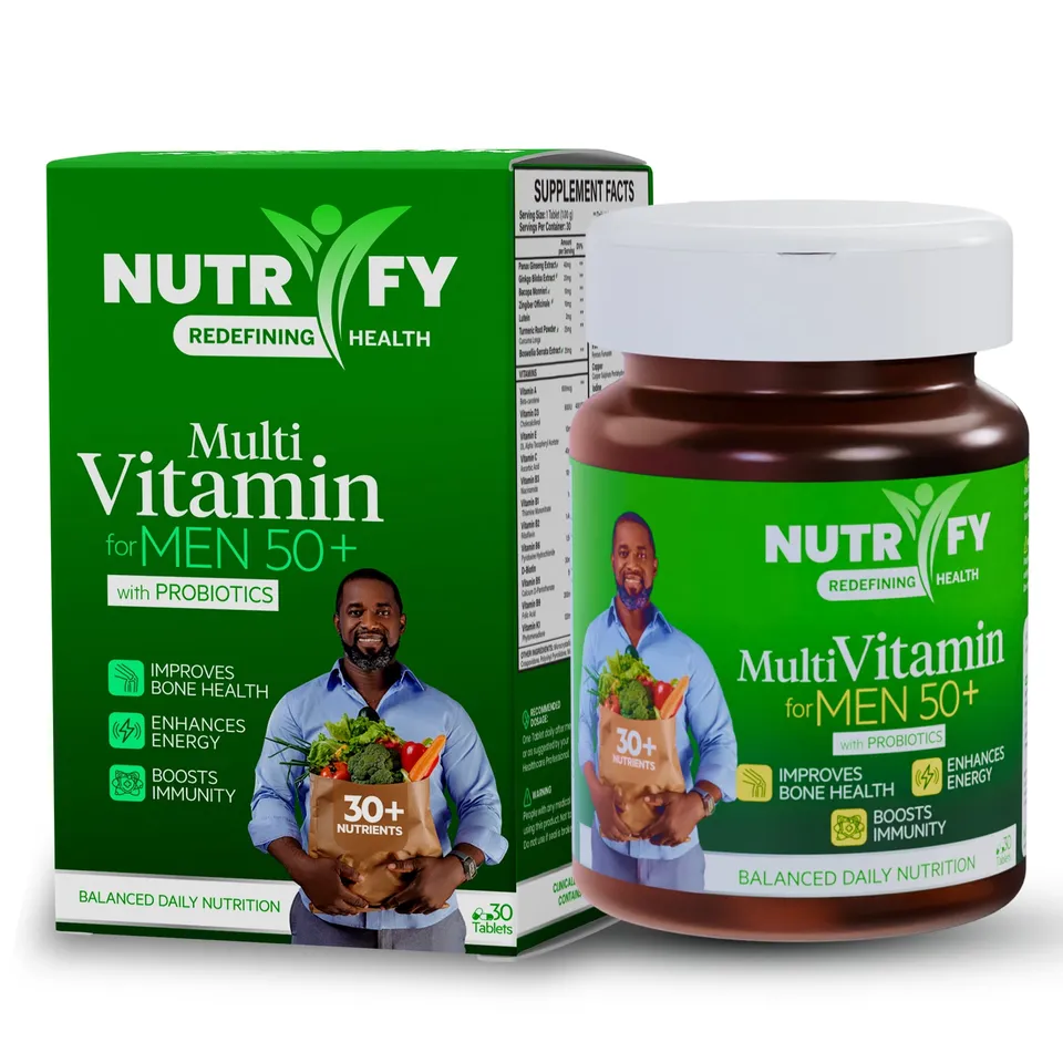 NUTRIFY MULTIVITAMIN FOR MEN 50+