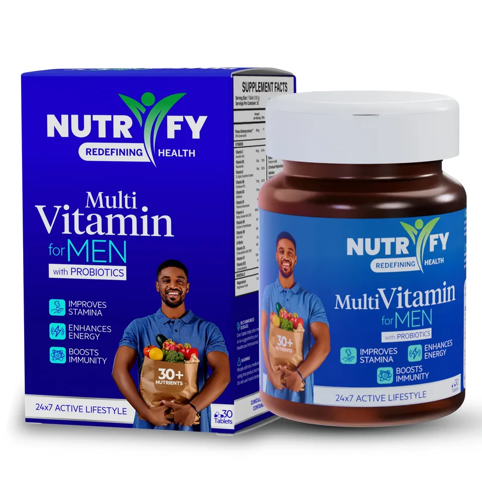 NUTRIFY MULTIVITAMIN FOR MEN X 30 TABLETS